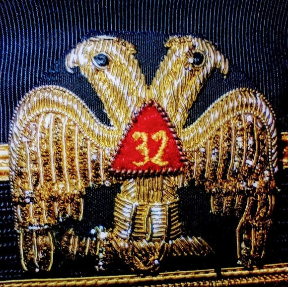 Masonic 32nd Division Double Eagle Scottish Rite (Fitted Hat) - Picture 7 of 13
